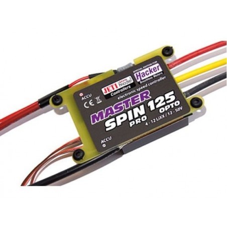 Sin escobillas - Jeti SPIN 125 Pro OPTO CONTROLLER - FLASH RC