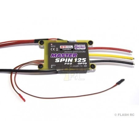 Brushless - CONTROLLER Jeti SPIN 125 Pro OPTO - FLASH RC