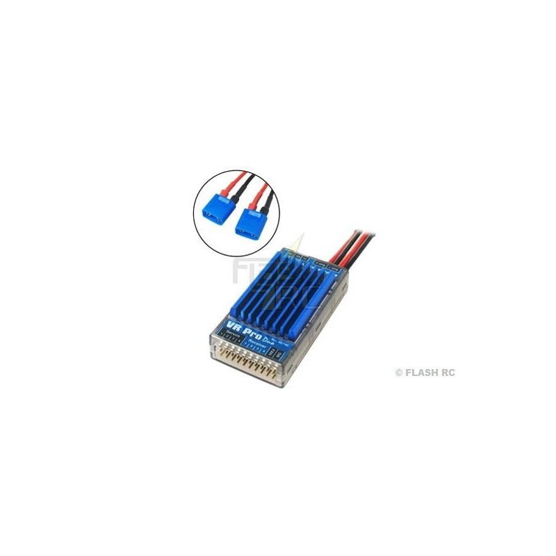 Dual Power Supplies - Dual Power Supply/Reducer 15A VR PRO DUO Dualsky - FLASH RC