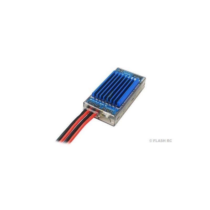 Fuentes de alimentación duales - Fuente de alimentación/reductor dual 15A VR PRO DUO Dualsky - FLASH RC