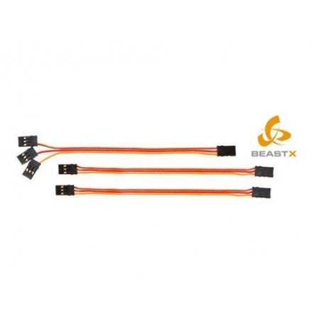 Giroscopi - Cavo adattatore per ricevitore da 15 cm - MICROBEAST - FLASH RC