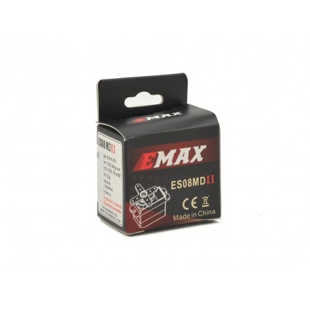 Servos - Digitales Mikro-Servo EMAX ES08MD II MG (12g, 2.4kg/cm, 0.08s/60°) - FLASH RC