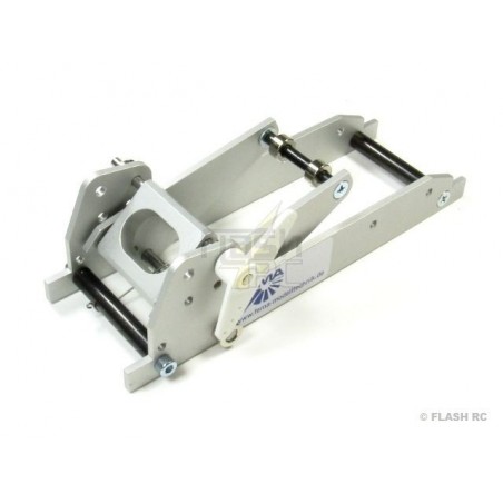 Carrello aliante retrattile meccanico - Carrello aliante retrattile FEMA 9823A 5-10kg (con ruota da 90mm + protezione ruota) - F