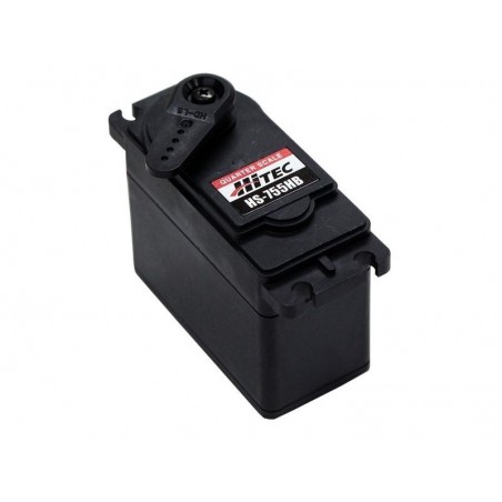 Servo 'big size' Hitec HS-755HB (110g, 13.2kg/cm, 0.23s/60°) - FLASH RC