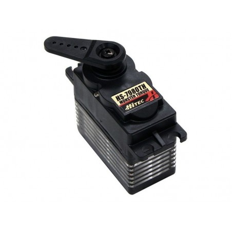 Servo standard Hitec HS-7980TH Titane (76g, 46kg.cm, 0.17s/60°)