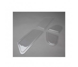 Fittings (parts) - Hangar 9 CubCrafters XCub 60cc Window Set - FLASH RC