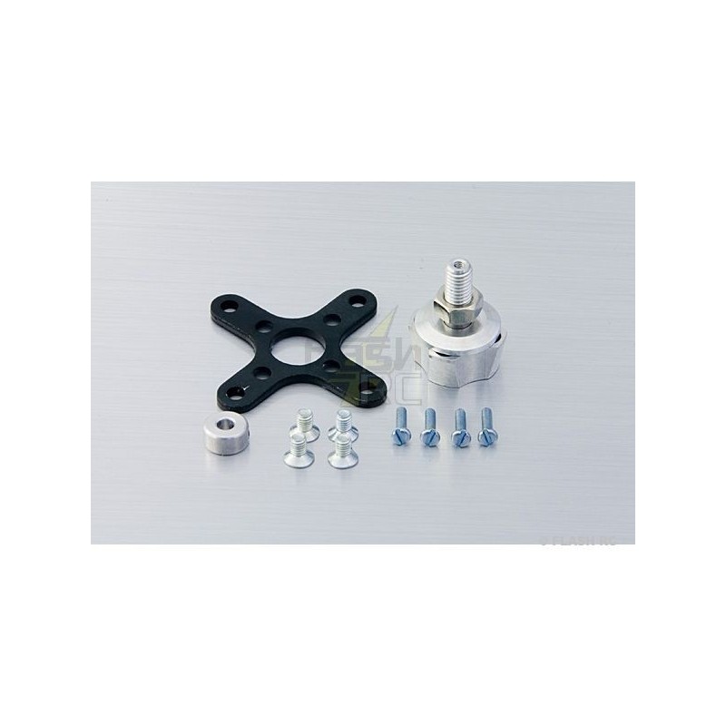 Supporto motore - Supporto motore + supporto elica lato rotore Hacker A30-M/L/XL - FLASH RC