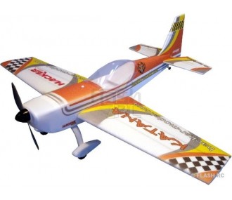 RC Kunstflugzeuge - Flugzeug Hacker Modell Katana T-30 orange ARF ca.1.20m - FLASH RC