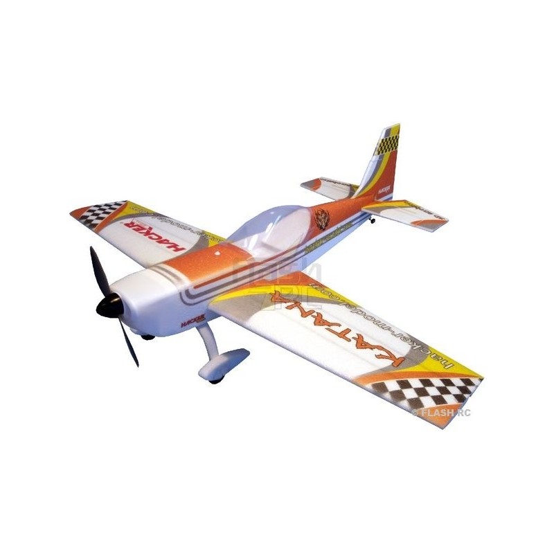 RC Aerobatic Aircraft - Hacker Aircraft model Katana T-30 orange ARF approx.1.20m - FLASH RC
