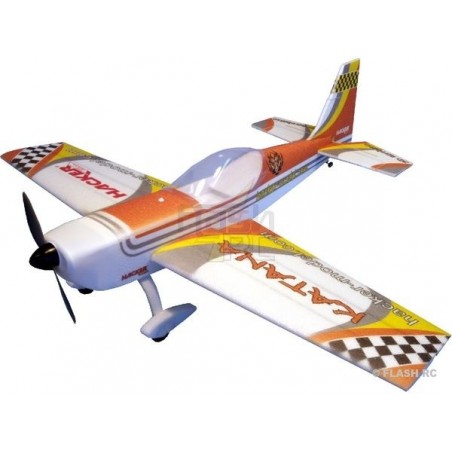Avión acrobático RC - Avión Hacker modelo Katana T-30 naranja ARF aprox.1.20m - FLASH RC