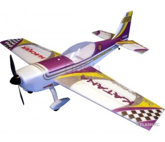 Avión acrobático RC - Avión Hacker modelo Katana T-30 morado ARF aprox.1.20m - FLASH RC