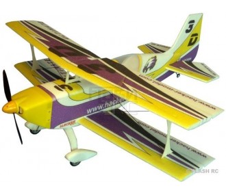Avión acrobático RC - Hacker modelo 3D morado ARF aprox.1.00m - FLASH RC