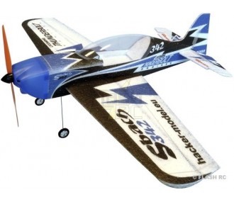 Avion Hacker model Sbach Mini 500 bleu ARF env.0.50m - FLASH RC