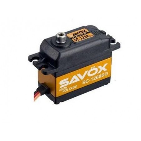 Servos - Savox SC-1268SG servo digital estándar (62g, 26kg.cm, 0.11s/60°) - FLASH RC