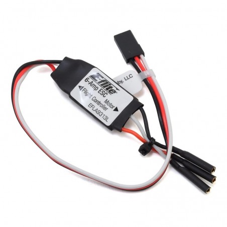 Parti elettroniche e accessori - E-Flite Mini Convergence ESC 6A cavo lungo - FLASH RC