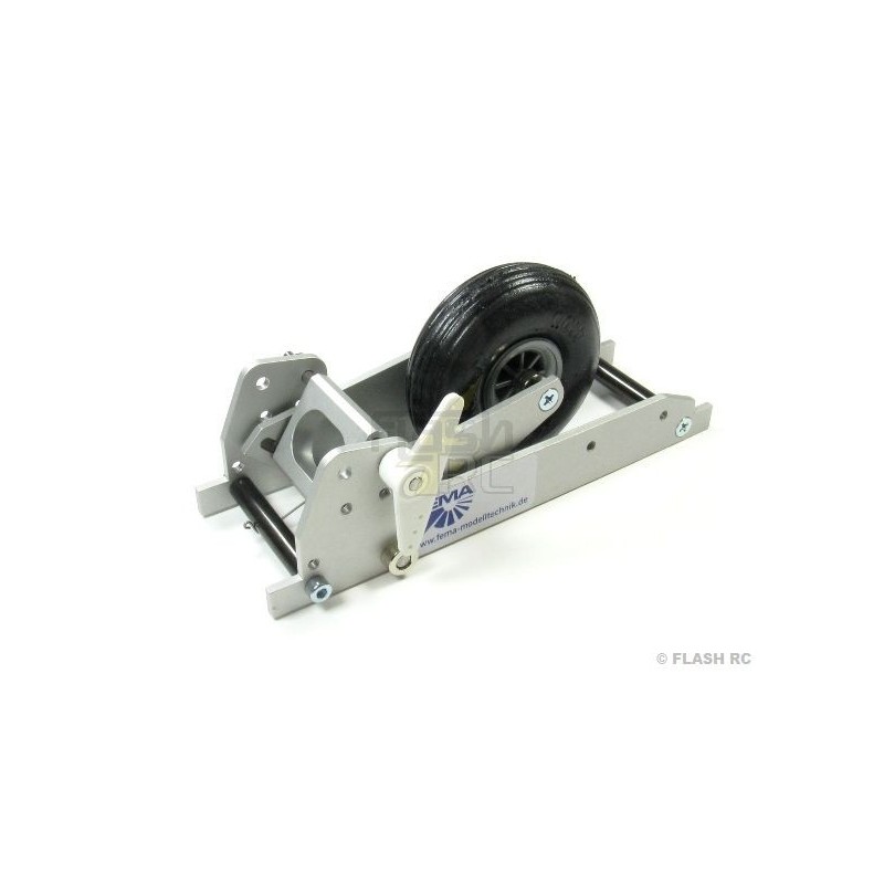 Carrello aliante retrattile meccanico - Carrello aliante retrattile FEMA 9834A 3-7kg (con ruota da 82mm + protezione ruota) - FL