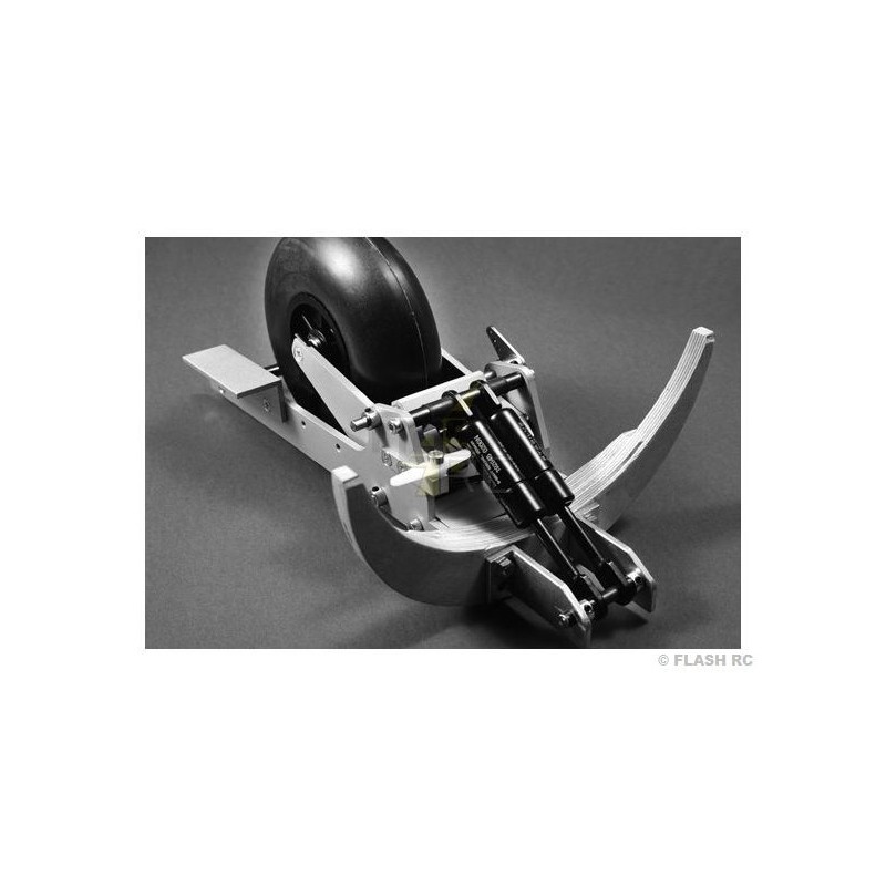 Carrello aliante meccanico retrattile - Kit opzionale per l'installazione dell'ammortizzatore FEMA 9830A/9833A/9834A - FLASH RC