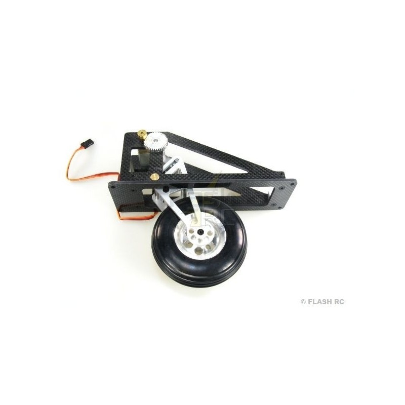 Electric retractable glider gear - Electric retractable glider gear 1/4 - FLASH RC