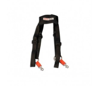 Sangles, crochets, supports - Sangle croisée ajustable JETI 2 points pour émetteur - FLASH RC