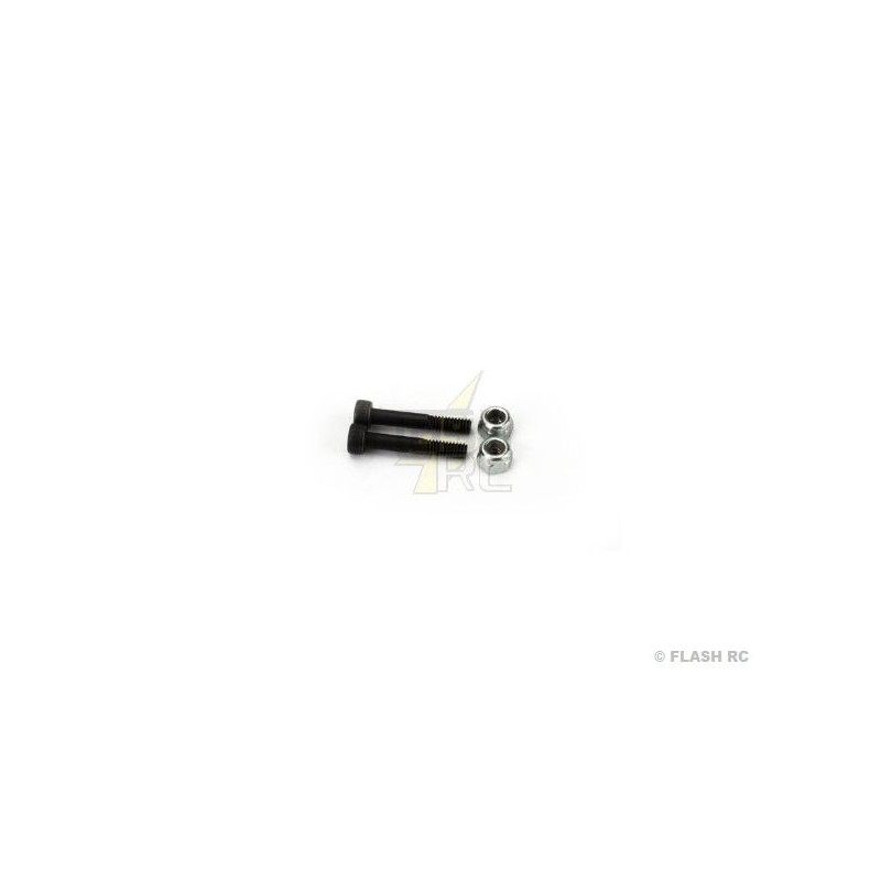 BLADE 300X E-FLITE - BLH4503 - Viti e dadi di fissaggio della lama principale (2 pz) - Blade 300X E-Flite - FLASH RC