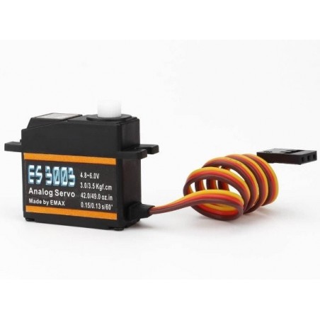 Servos - Analoges Mini-Servo EMAX ES3003 (17g, 3.5kg/cm, 0.13s/60°) - FLASH RC