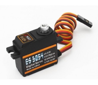 Servos - EMAX ES3054 MG mini digital servo (17g, 3.5kg/cm, 0.13s/60°) - FLASH RC 2