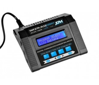 Chargers - Charger Pro Wizard X6S+ 100W 12V/220V T2M - FLASH RC
