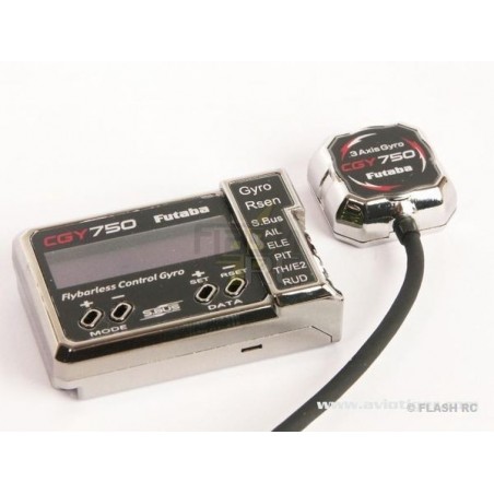 Gyroscope CGY750 HELICOPTER FLYBARLESS Futaba