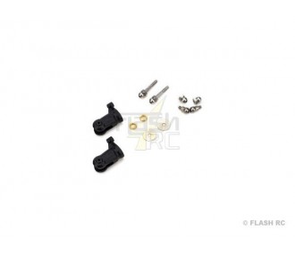 BLADE 300X E-FLITE - BLH1670 - Pieds de pales d'anticouple - Blade 300X E-Flite - FLASH RC