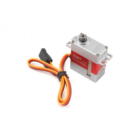 Servos - Mini-Servo KST DS215MG HV 12mm (20g, 3.1kg.cm, 0.06sec/60°) - FLASH RC