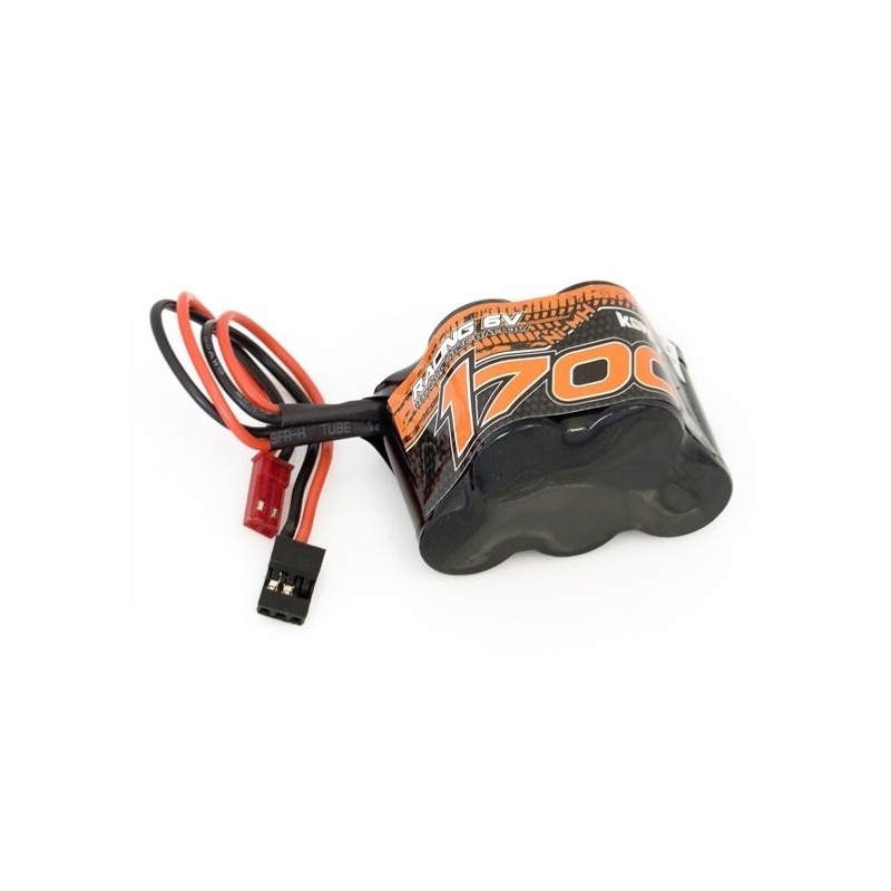 Batterie del ricevitore - Batteria NiMh 6.0V 1700mAh (formato piramide) Presa UNI konect - FLASH RC