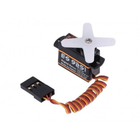 Servos - Nano Digital Servo EMAX ES9251 II (2.5g, 0.27kg/cm, 0.08s/60°) - FLASH RC