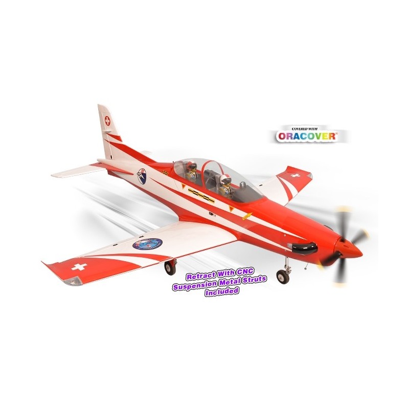 RC Model Aircraft - Phoenix Model PC-21 Pilatus 0.91-15cc GP/EP ARF 1.40m - FLASH RC