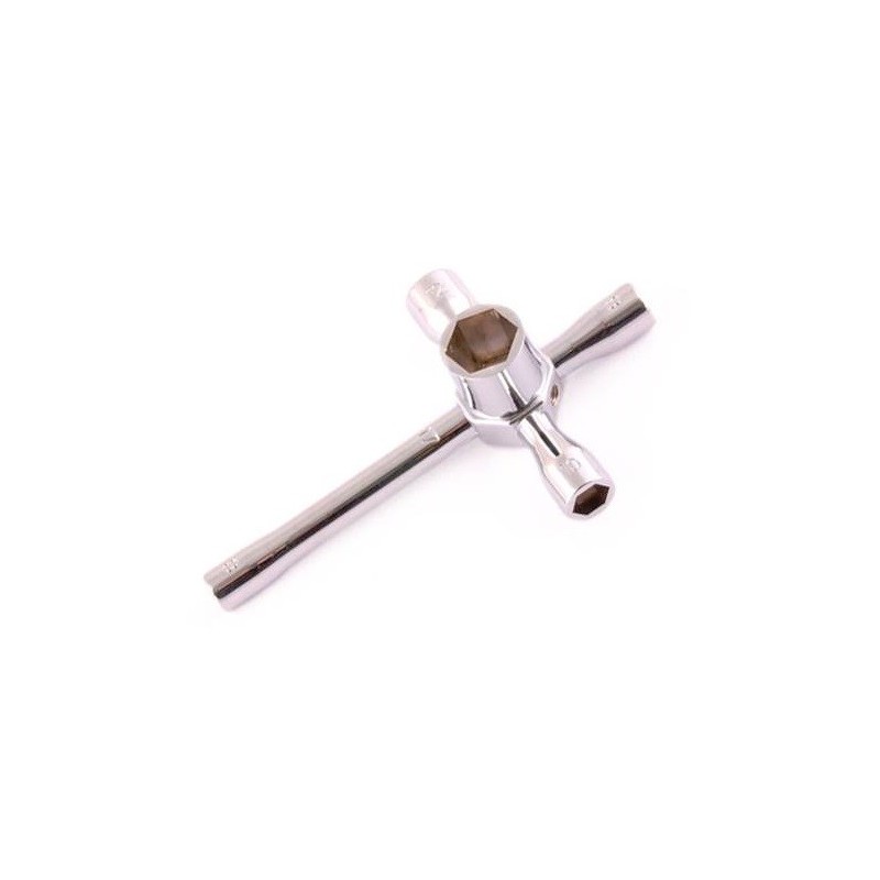 Tools for RC cars - Long spark plug wrench 7/8/10//17mm - Hobbytech - FLASH RC