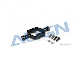 T-REX 600 E / PRO - H60164-00 - Supporto campana in alluminio nero - TREX 600E Align - FLASH RC