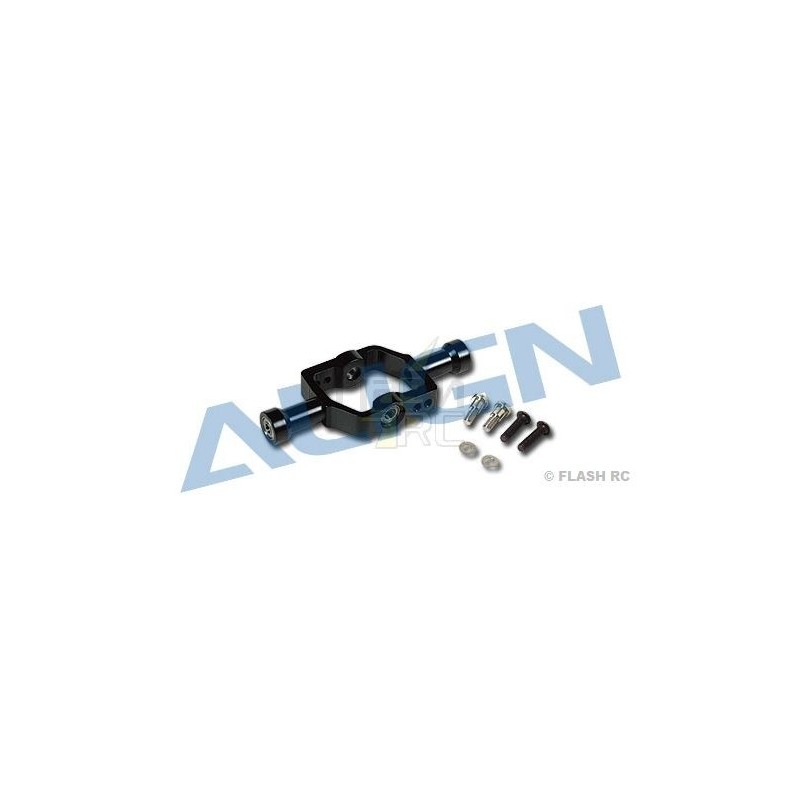 T-REX 600 E / PRO - H60164-00 - Bell Bar-Halterung Alu schwarz - TREX 600E Align - FLASH RC