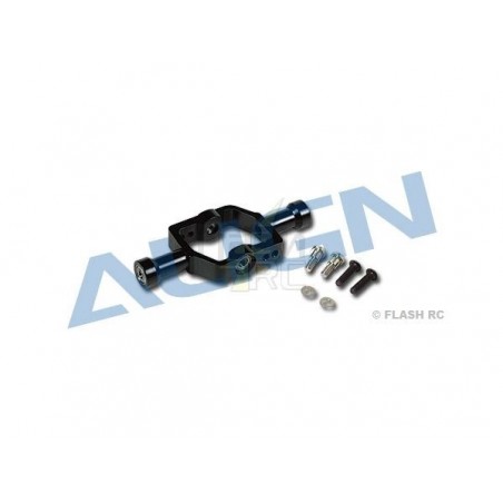 T-REX 600 E / PRO - H60164-00 - Black Alu bell bar support - TREX 600E Align - FLASH RC