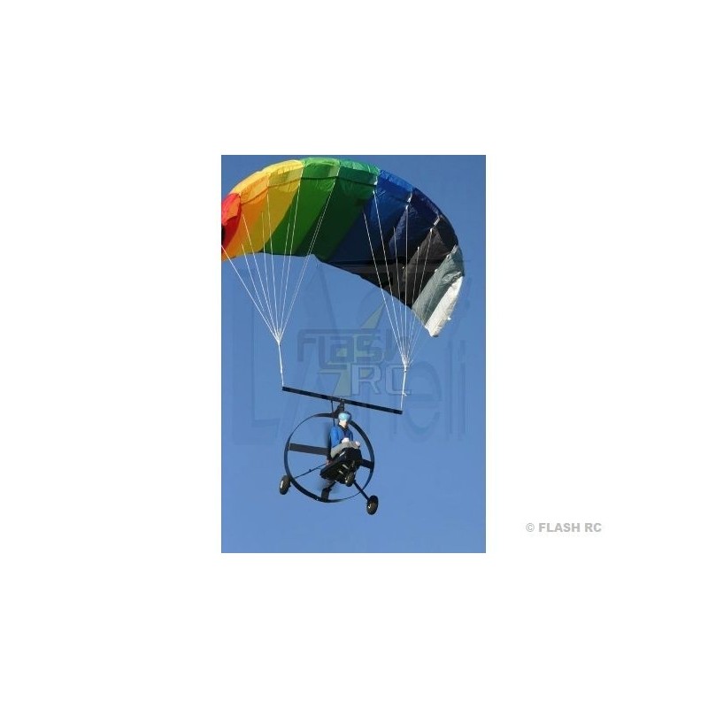 Paramotor models, parachutists, RC paragliders - Paramotor approx.1.30m LAHELI - FLASH RC
