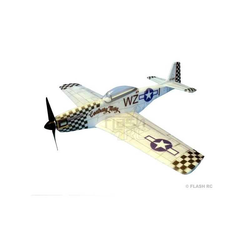 Warbirds RC - Flugzeug Hacker model P51-D Mustang contrary mary ARF env.0.84m - FLASH RC
