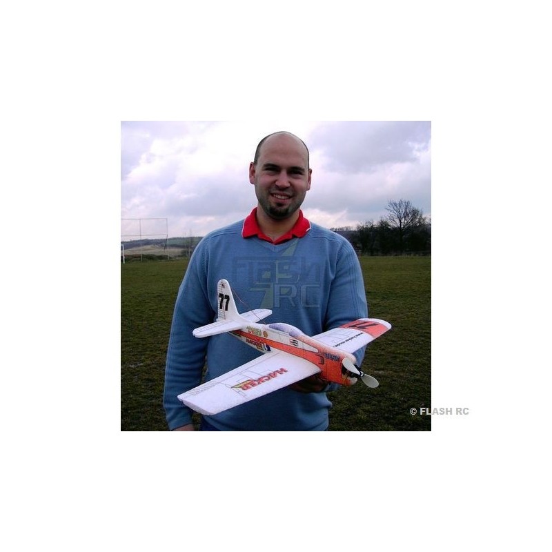 Warbirds RC - Modelo de avión Hacker Oso Raro aprox.0.52m - FLASH RC