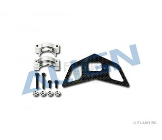 T-REX 600 E / PRO - H60188 - Stabilisateur carbone avec supports alu - TREX 600E Align - FLASH RC