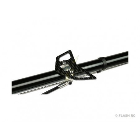 T-REX 600 E / PRO - H60188 - Carbon stabilizer with aluminium supports - TREX 600E Align - FLASH RC