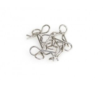 Other accessories for RC cars - Body clips 1/10th (bag of 10pcs) - Hobbytech - FLASH RC