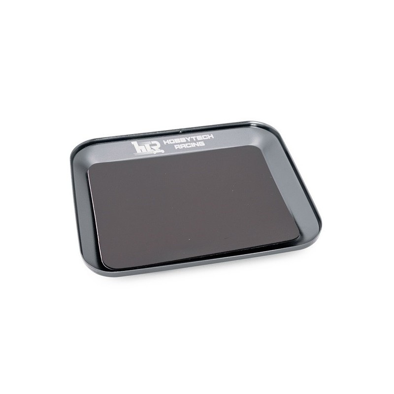 Tools for RC cars - Magnetic aluminium tray 119X101mm - Hobbytech - FLASH RC