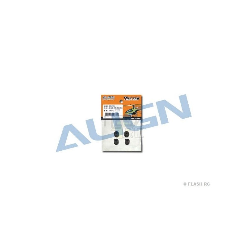 T-REX 250 - H25037A - Caoutchoucs pour train atterrissage (4Pcs) -  TREX 250 Align - FLASH RC