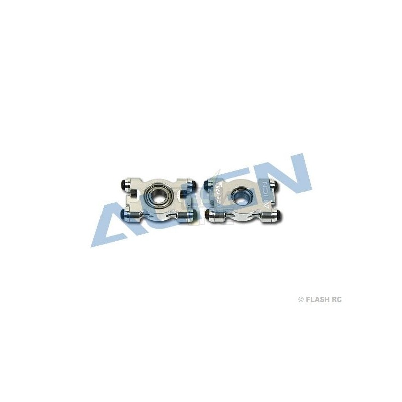 T-REX 250 - H25077 - Porte palier metal (2 pcs) - TREX 250  Align - FLASH RC