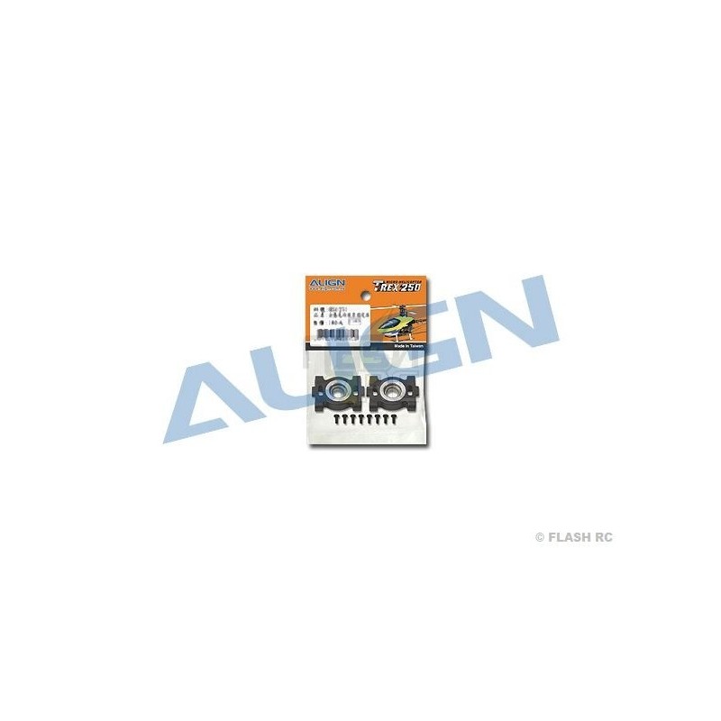T-REX 250 - H25127 - Lagerhalterung für Hauptwelle (2 Stck.) - TREX 250 Align - FLASH RC