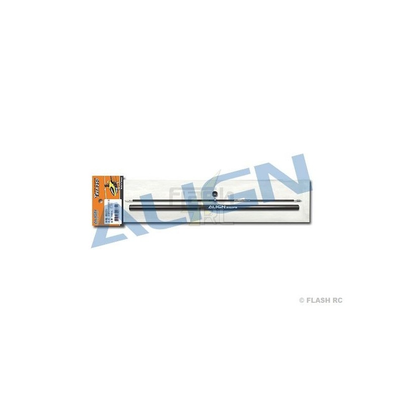 T-REX 250 - H25130 - Tube de queue + transmission rigide - TREX 250  Align - FLASH RC