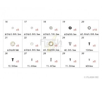 T-REX 250 - H45168 - Screws - for T-REX250 to TREX 500 Align - FLASH RC 2