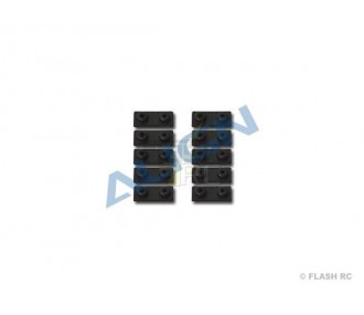 T-REX 550E - HN6062 - Soporte para servo (10 uds) - TREX 550E Align - FLASH RC